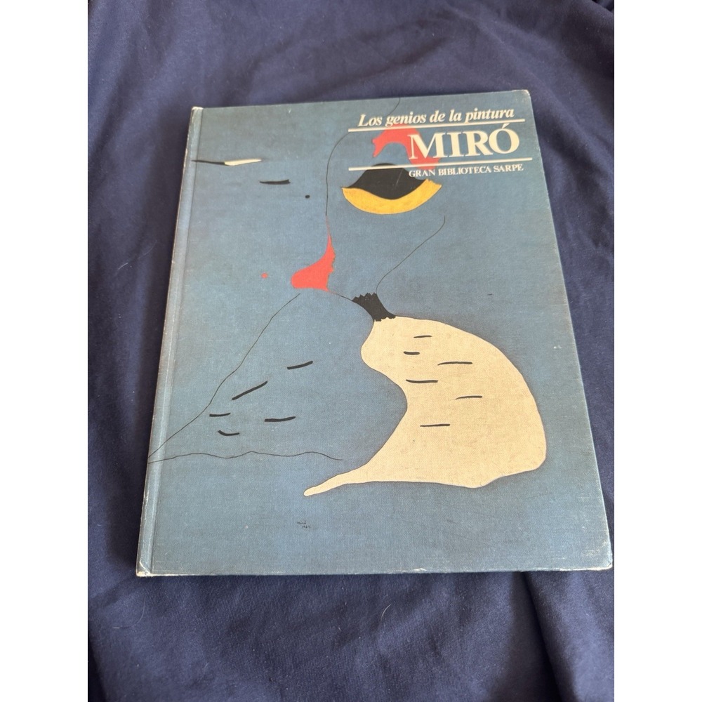 Los genios de la pintura Miró Gran Biblioteca Sarpe Art Book Spanish Edition